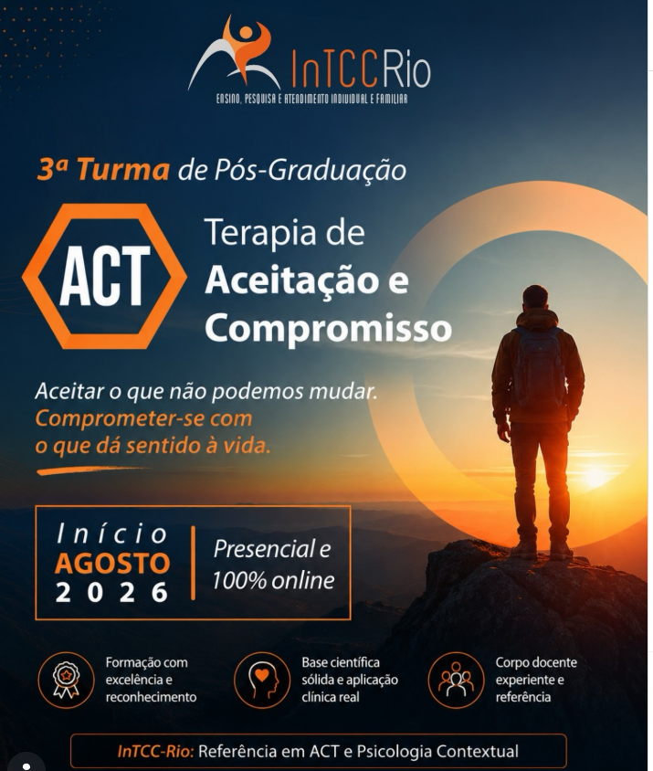 Especialização ou Formação em Terapia de Aceitação e Compromisso (ACT)