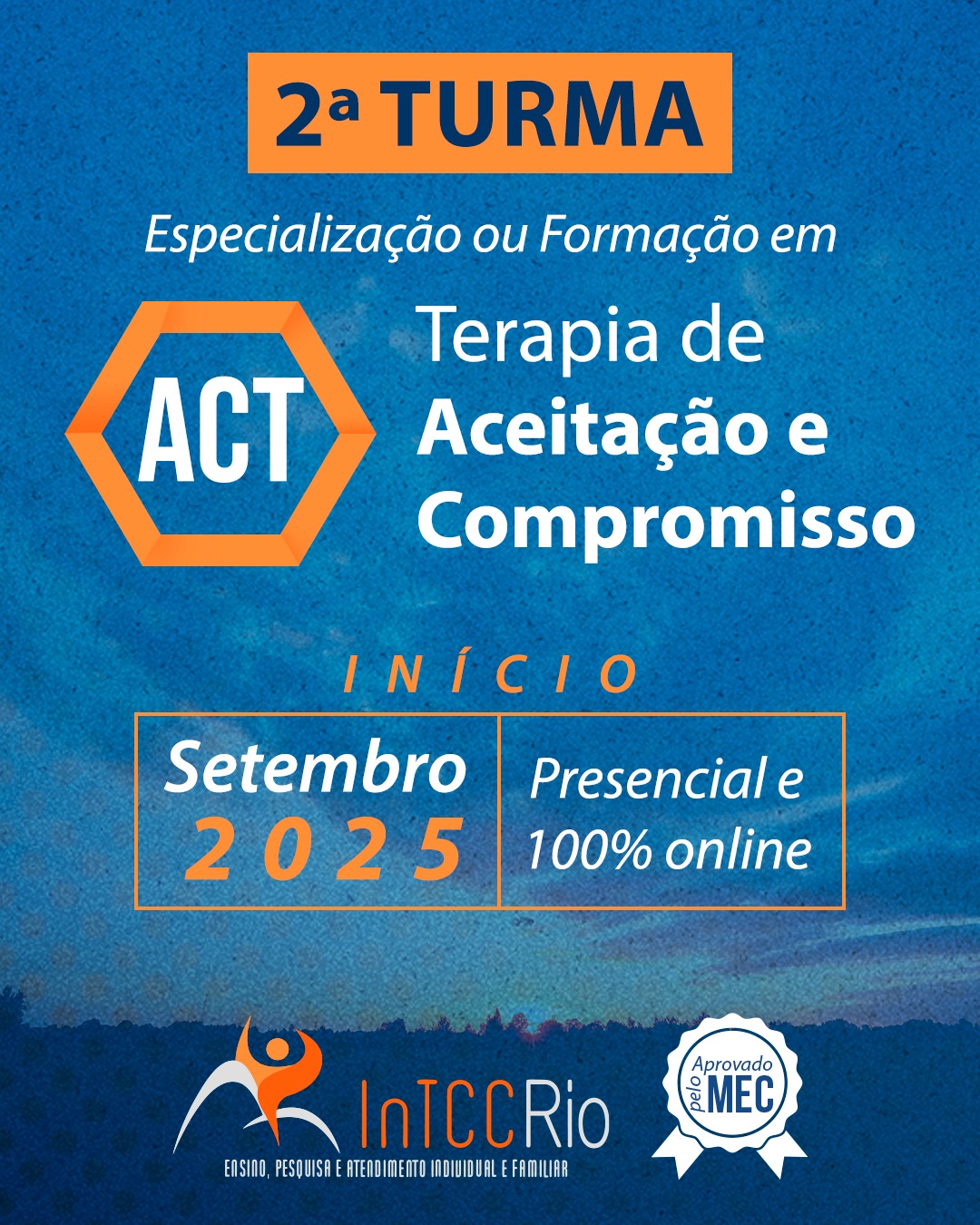 Especialização ou Formação em Terapia de Aceitação e Compromisso (ACT)