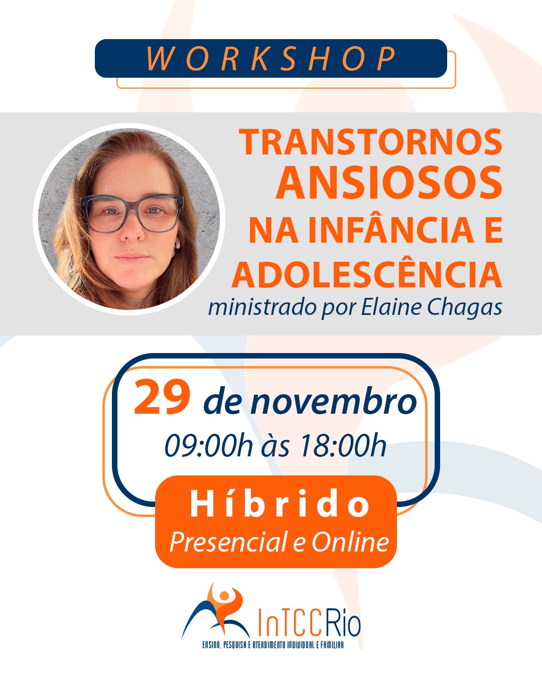 Workshop Transtornos Ansiosos na Infância e Adolescência