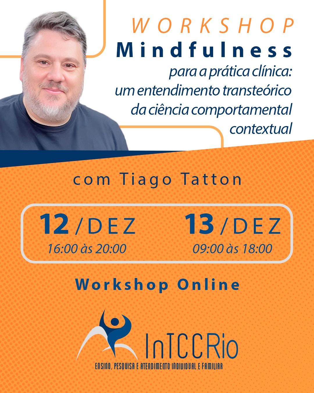 Workshop Mindfulness para a prática clínica: um entendimento transteórico da ciência comportamental contextual