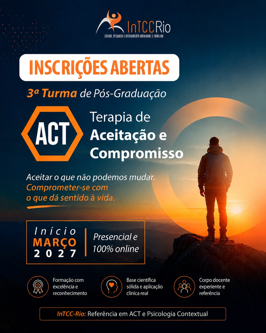 Especialização ou Formação em Terapia de Aceitação e Compromisso (ACT)